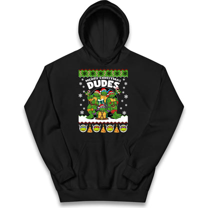Ninja Turtles Christmas Kids Hoodie