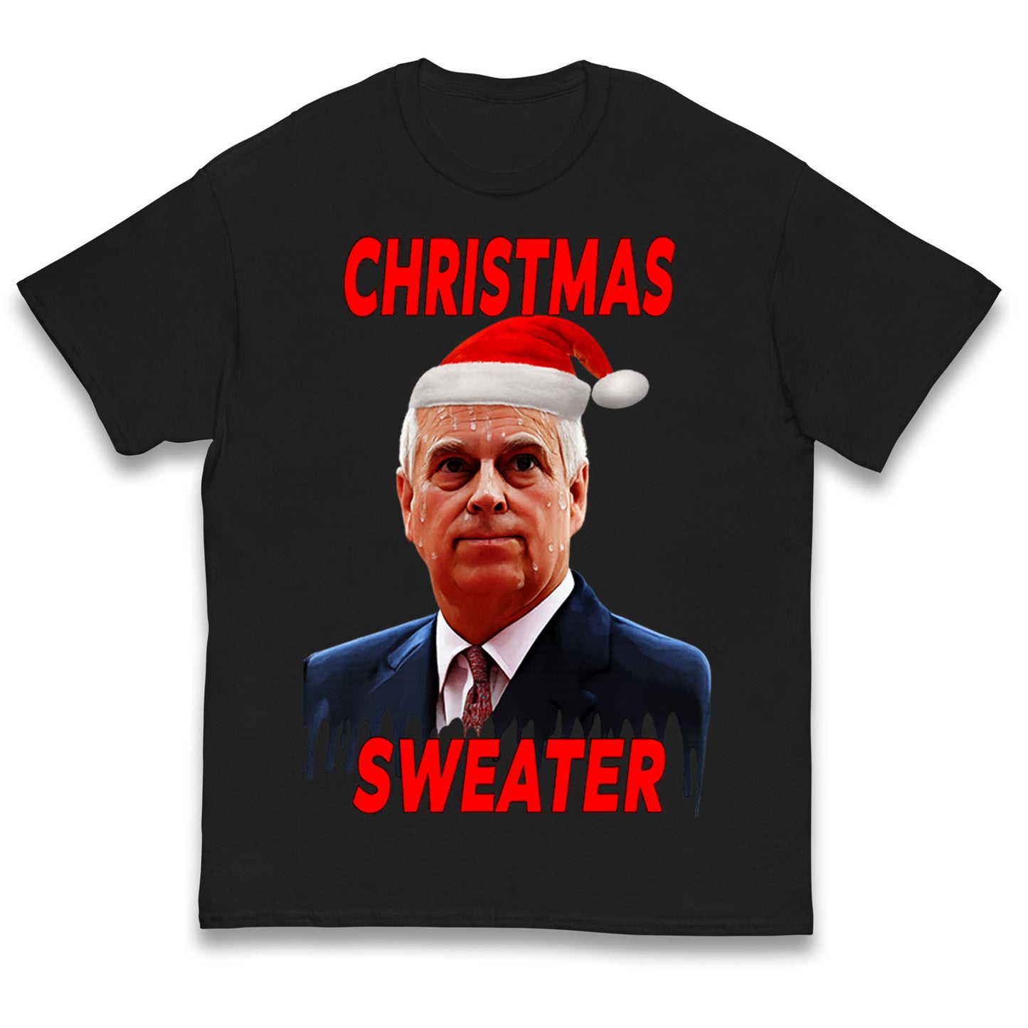 Prince Andrew Christmas Kids T Shirt