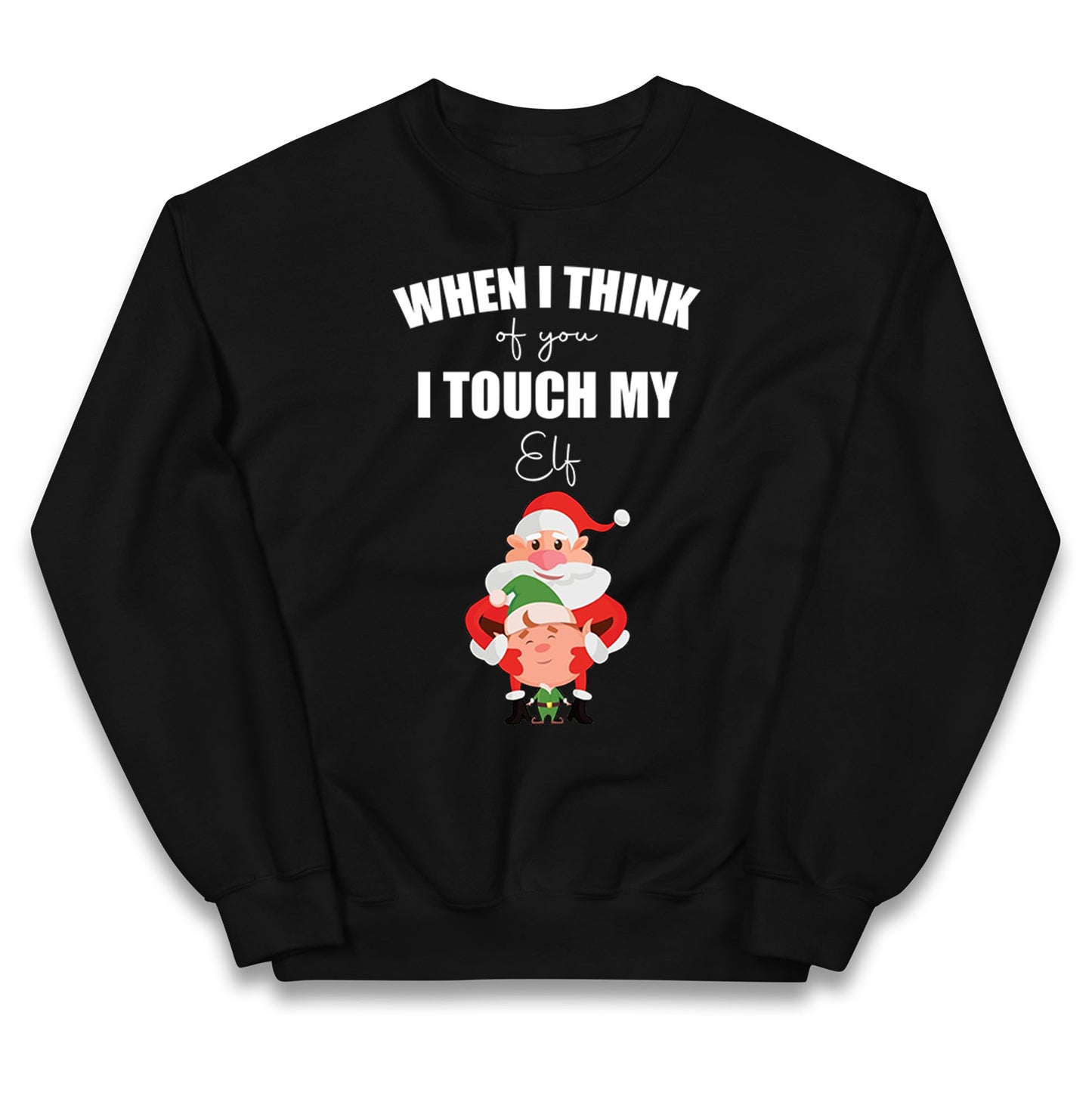 Santa Elf Christmas Kids Jumper