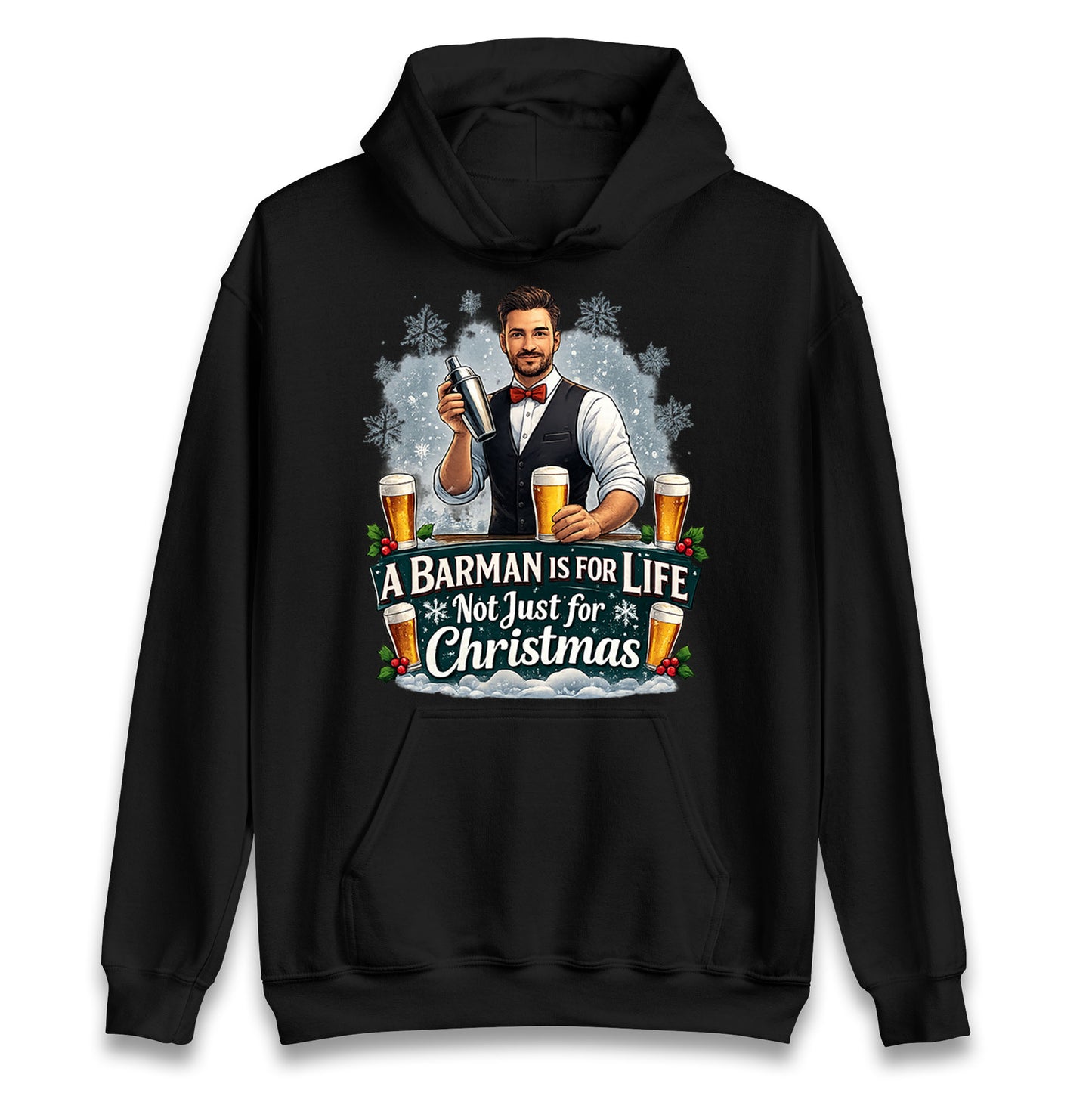 Barman Christmas Hoodie