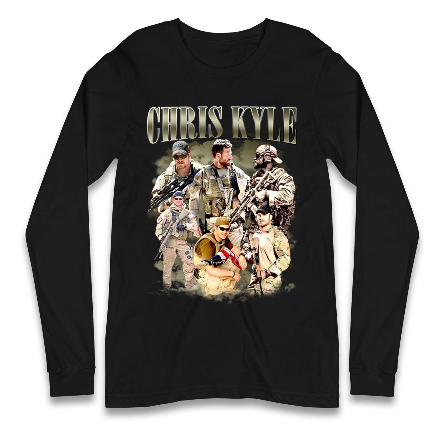Chris Kyle American Sniper Longsleeve T Shirt