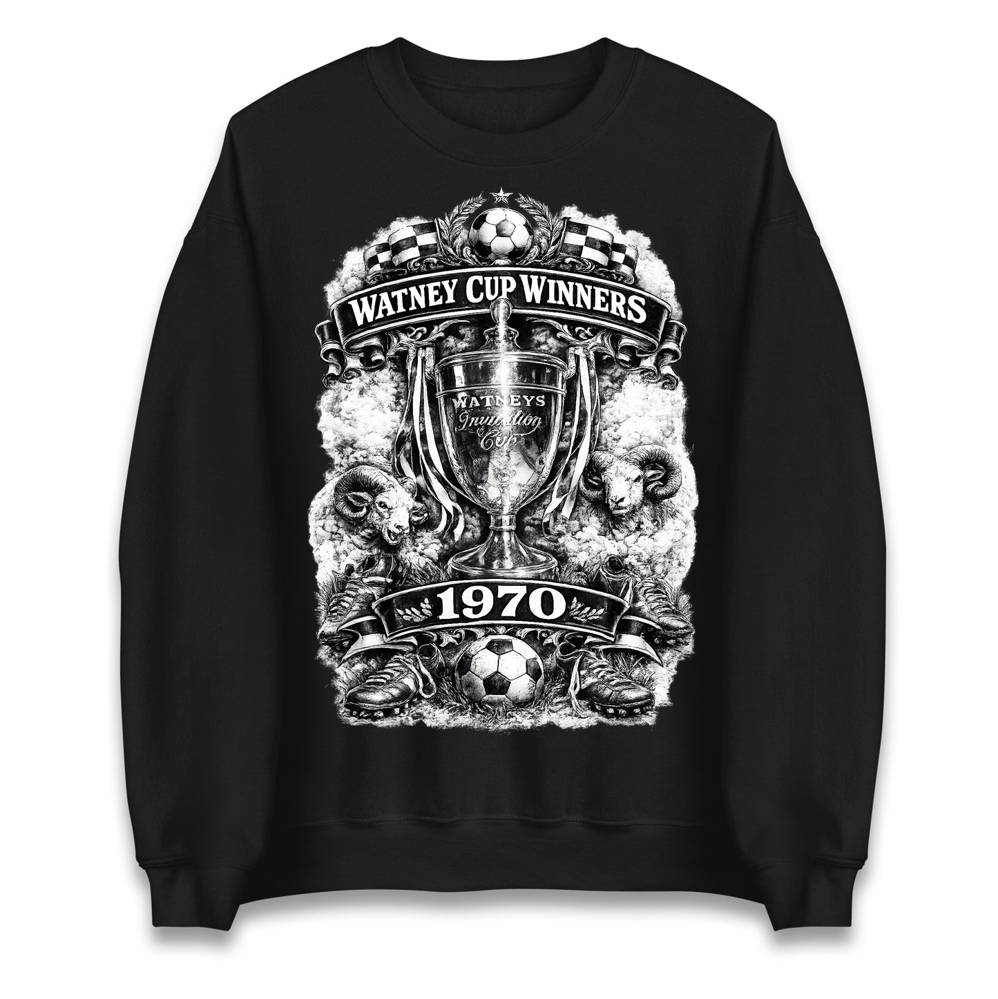 Retro Derby Watney Cup Winners 1970 Jumper