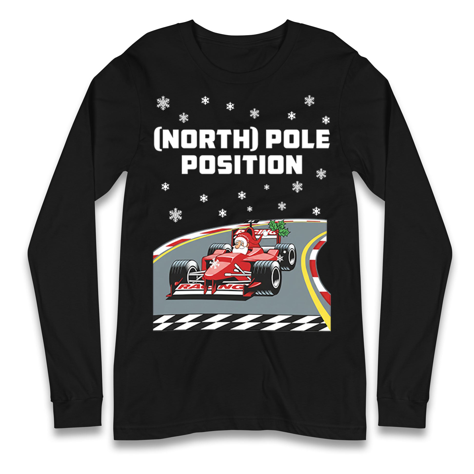 North Pole Christmas Longsleeve T Shirt