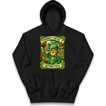 Everybody In The Pub Getting Tipsy Kids Hoodie