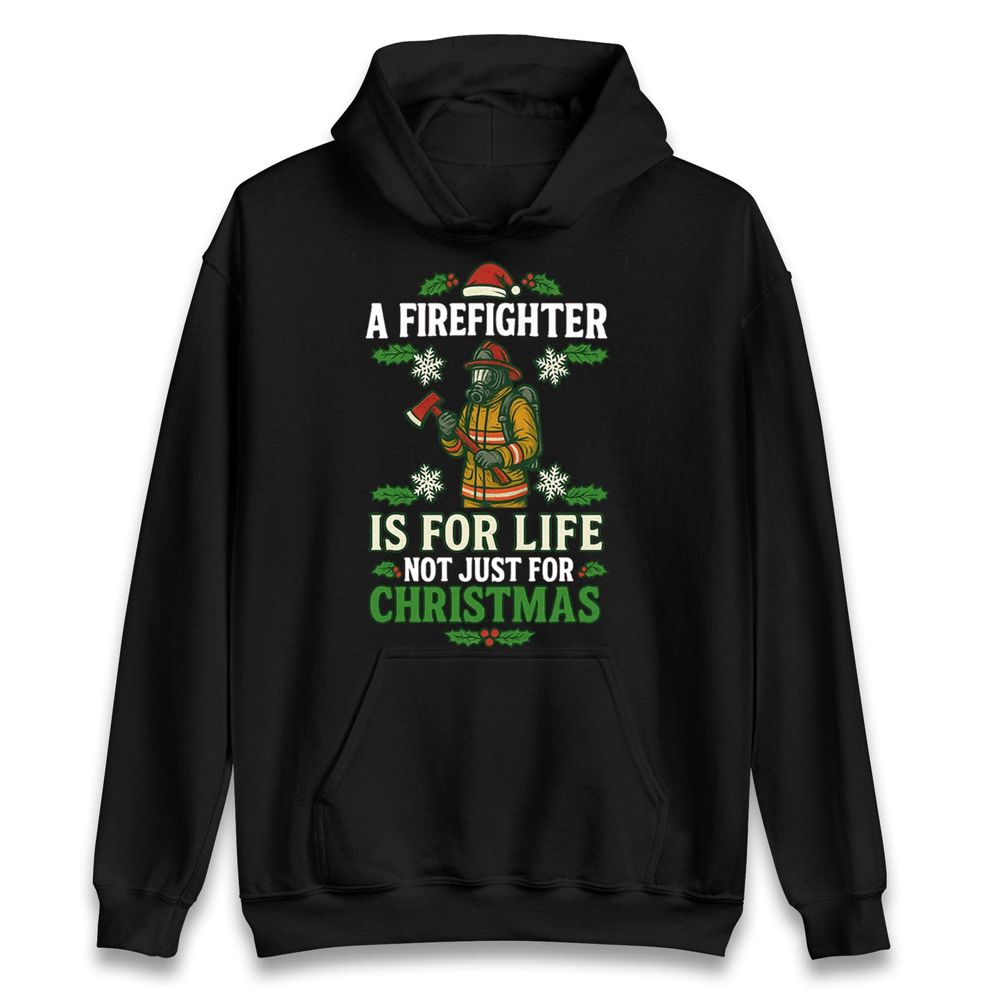 Firefighter Christmas Hoodie