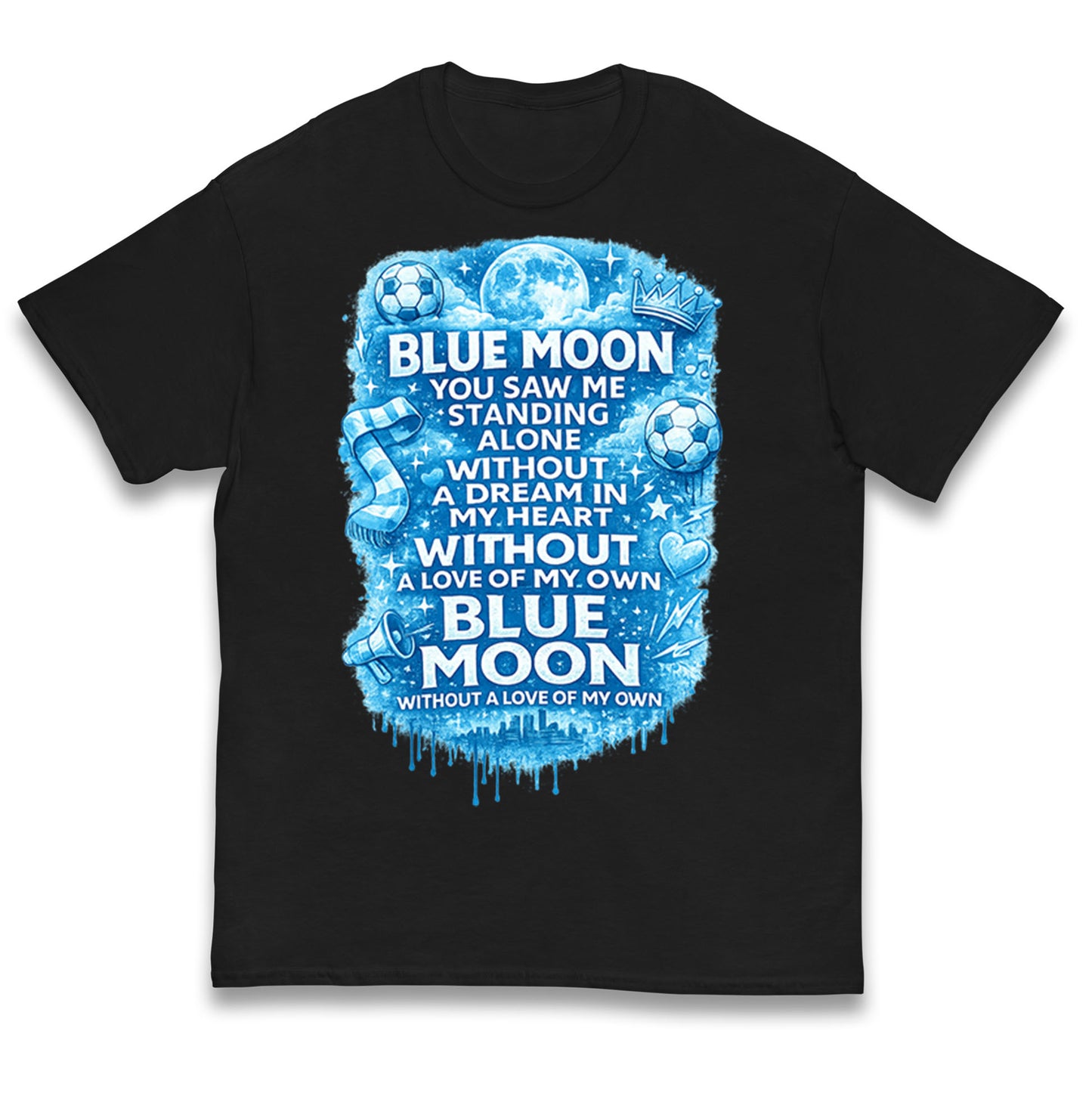 Manchester City Blue Moon Kids T Shirt