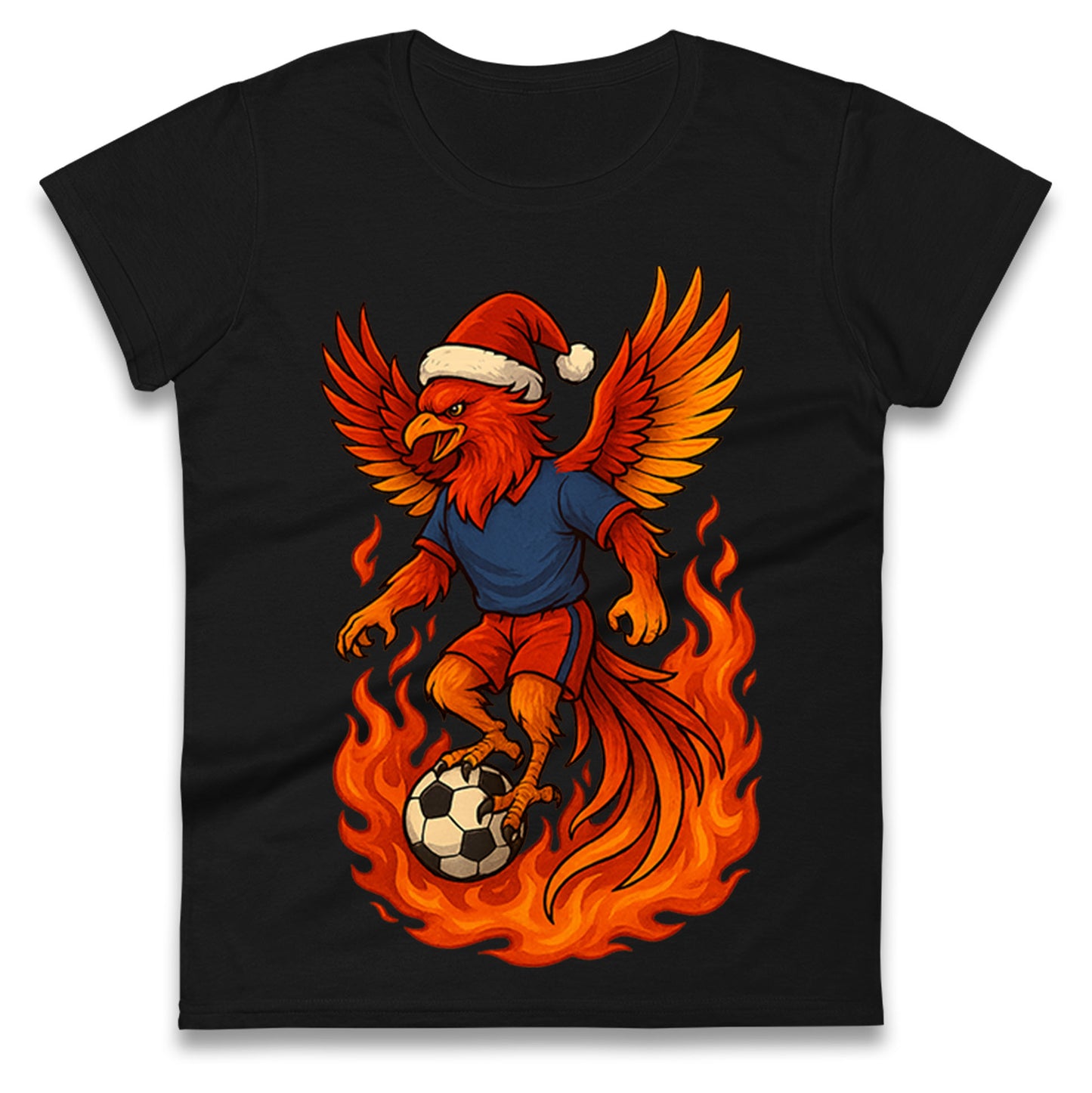 Aldershot Town Christmas Ladies T Shirt