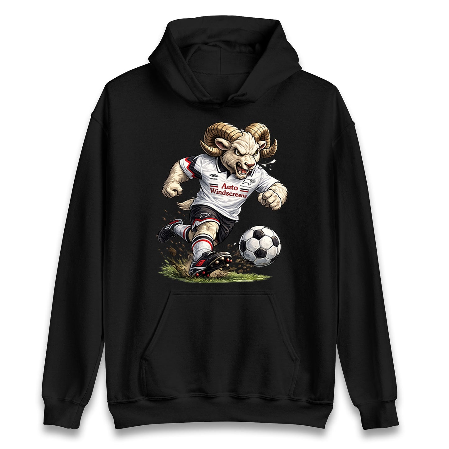 Old School Derby County Hoodie