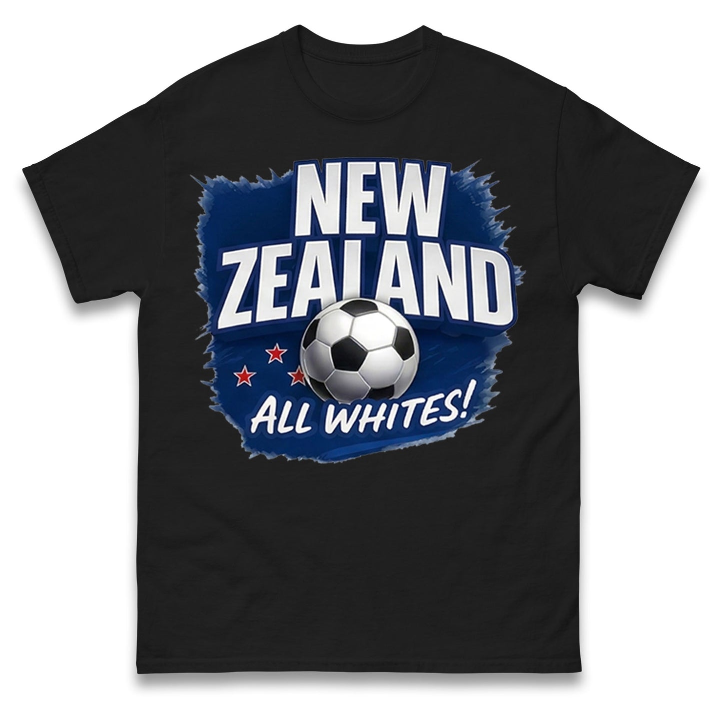 New Zealand Retro World Cup T Shirt 