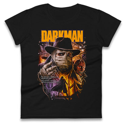 Darkman Face Ladies T Shirt