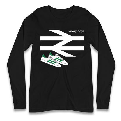Away Days Celtic Football Club Supporter Long Sleeve T Shirt
