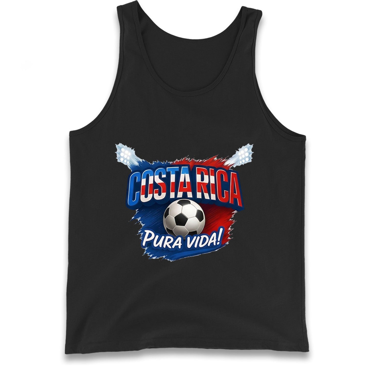 Costa Rica Retro World Cup Tank Top