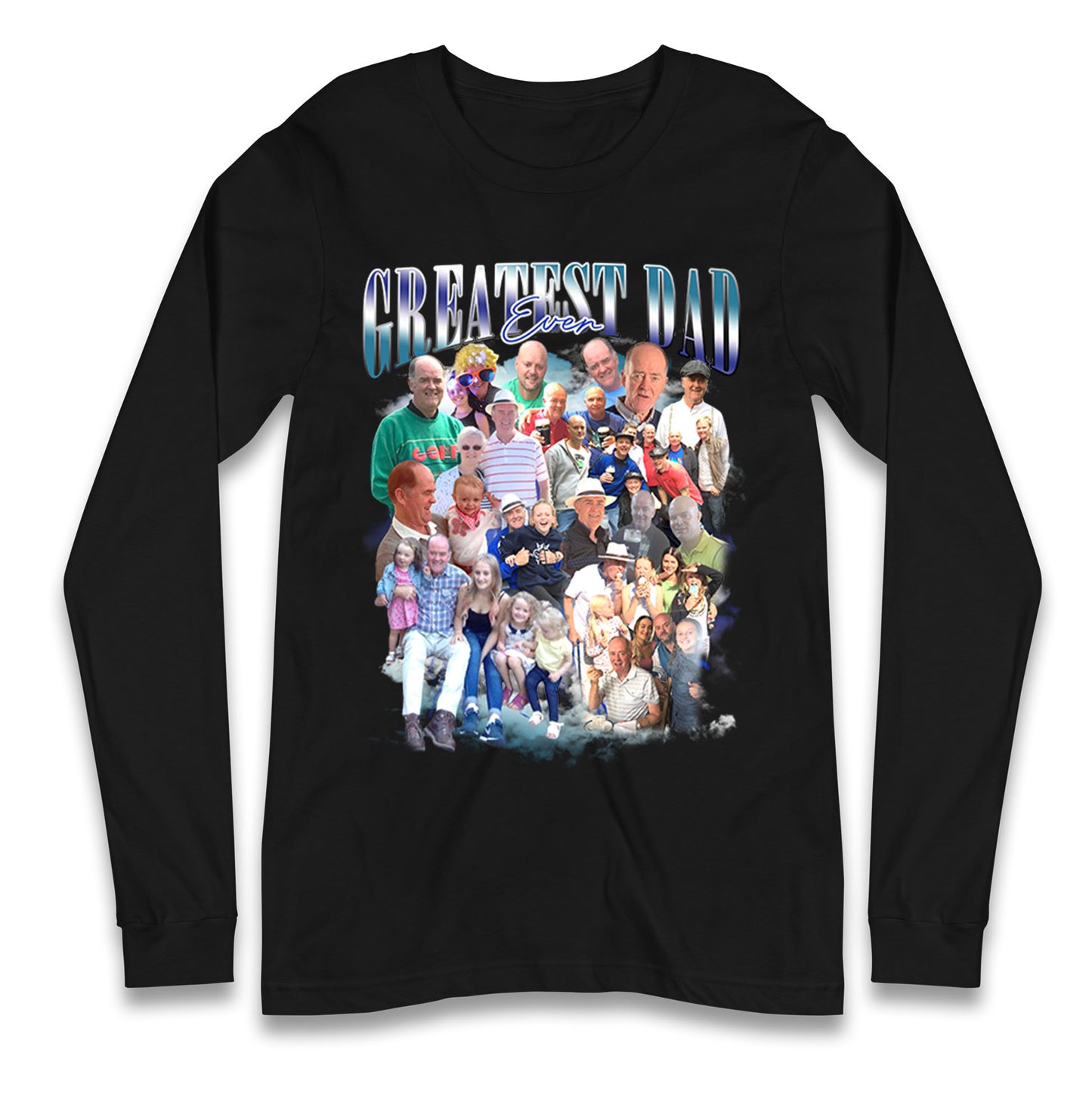Fathers Day Personalised Longsleeve T Shirt
