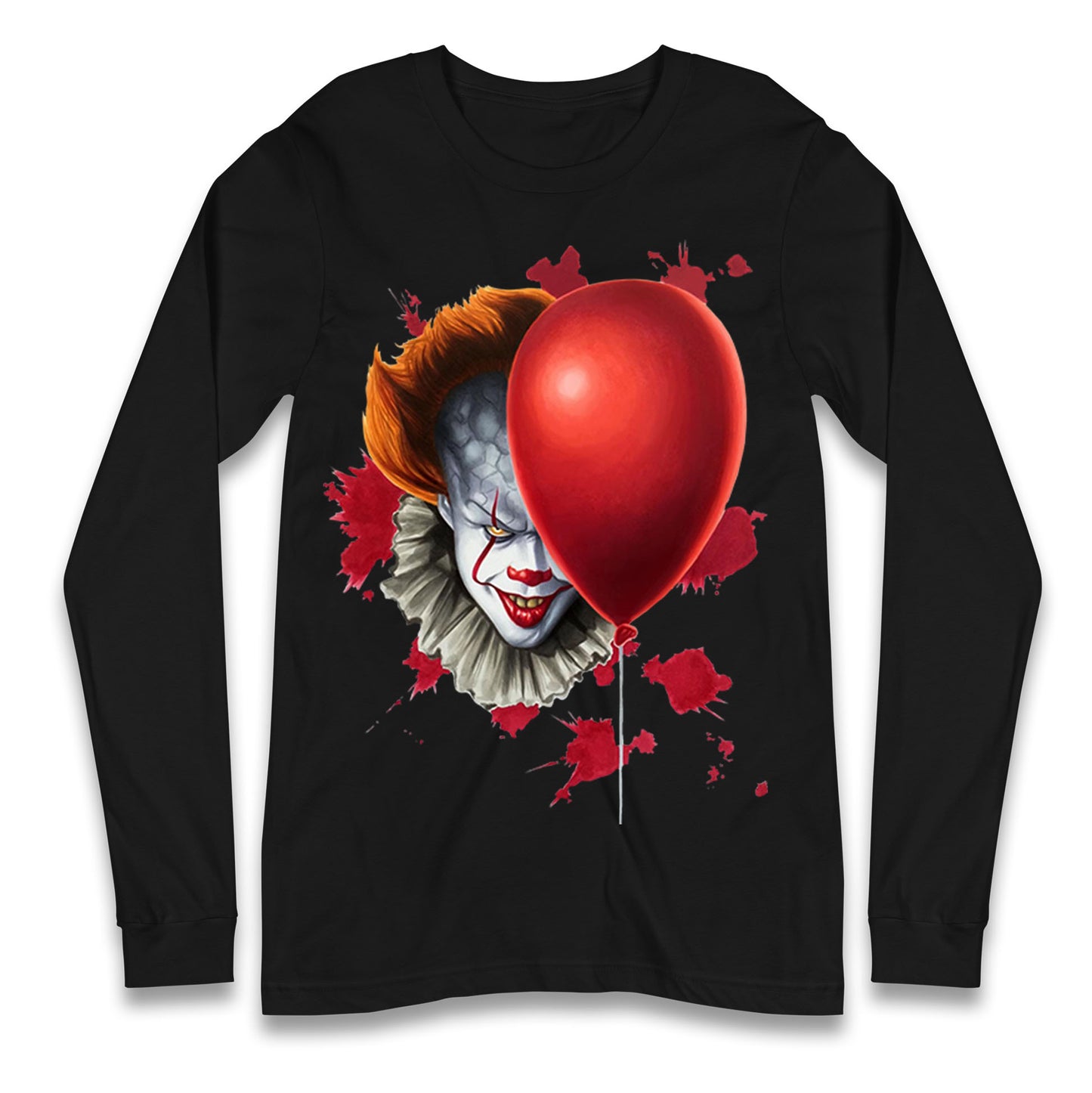 Pennywise Halloween Long Sleeve T Shirt