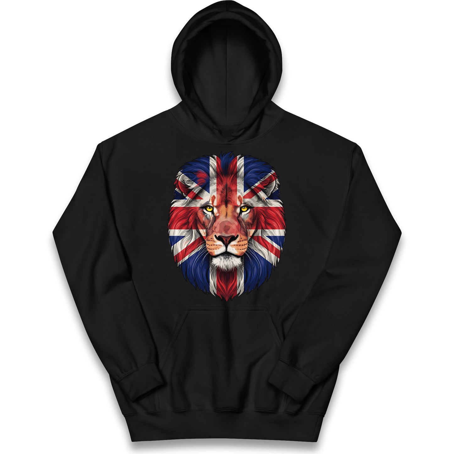 St George Flag Lion Kids Hoodie