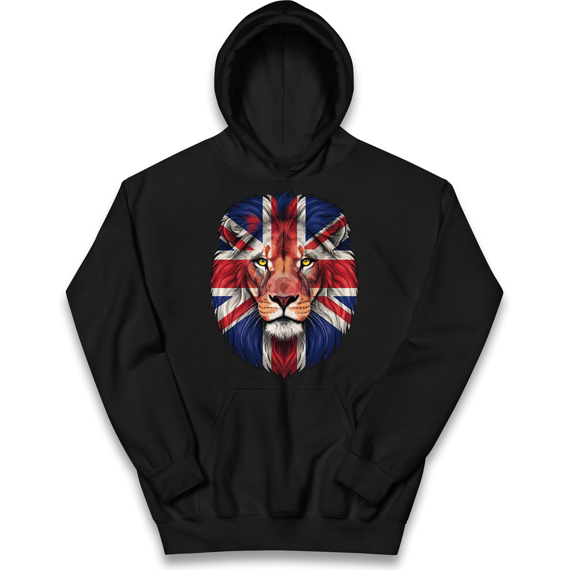St George Flag Lion Kids Hoodie