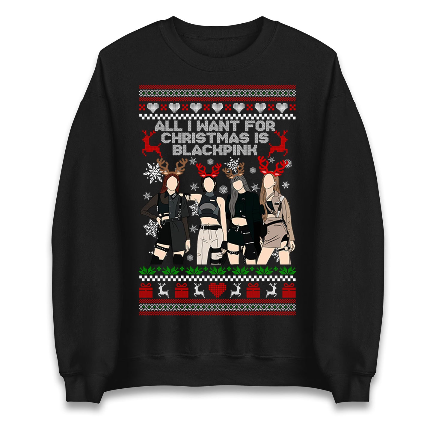 BlackPink Christmas Jumper