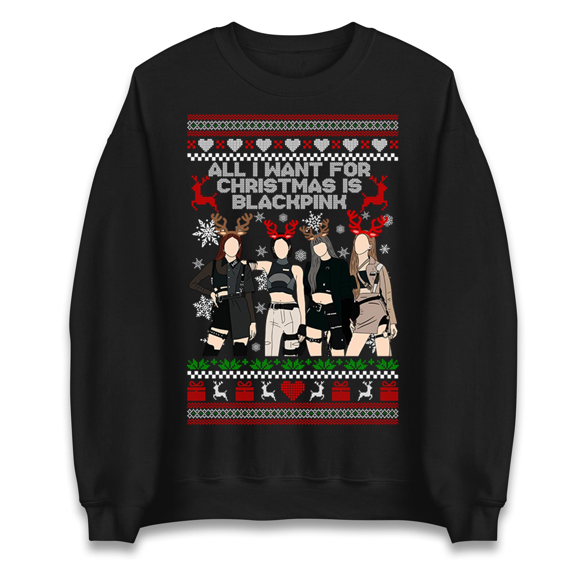 BlackPink Christmas Jumper