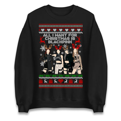 BlackPink Christmas Jumper