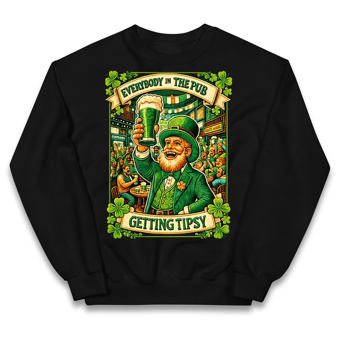 Everybody In The Pub Getting Tipsy Kids Jumper