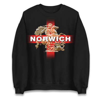 Norwich St George & The Dragon Unisex Sweatshirt