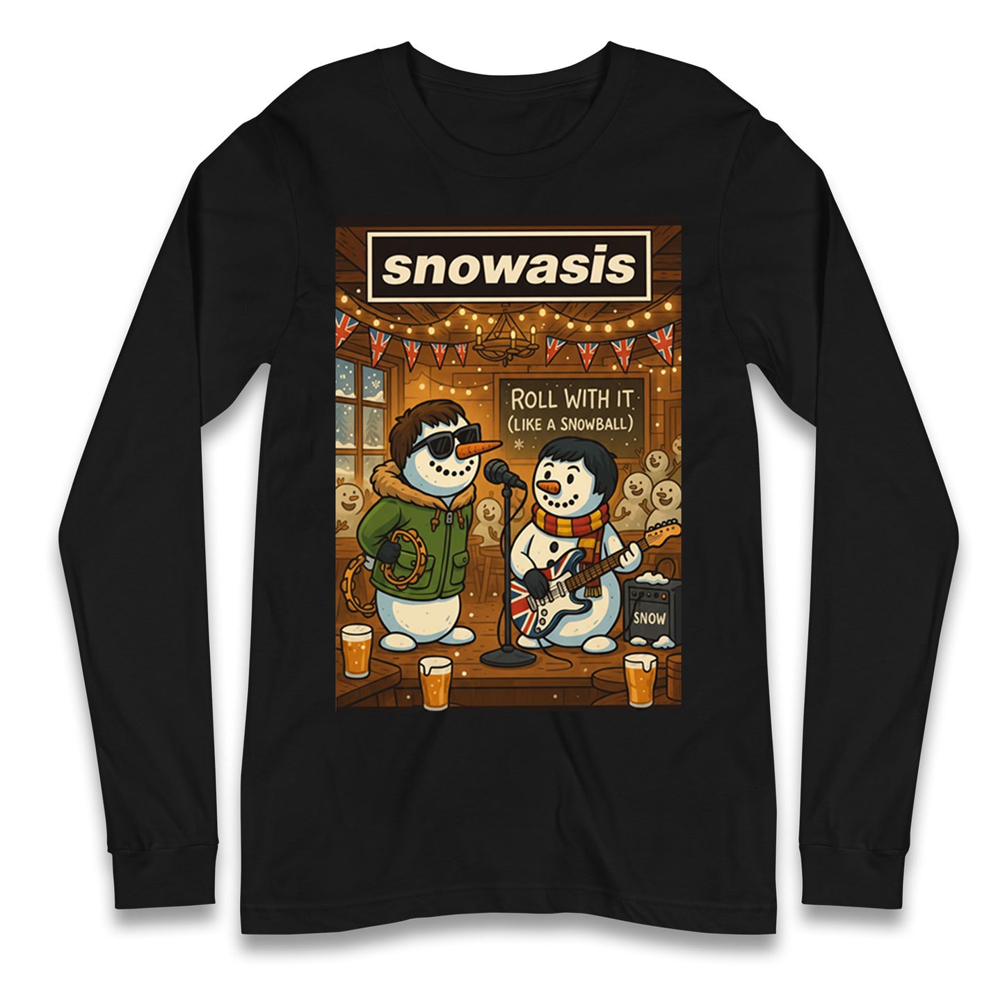 Snowasis Christmas Longsleeve T Shirt