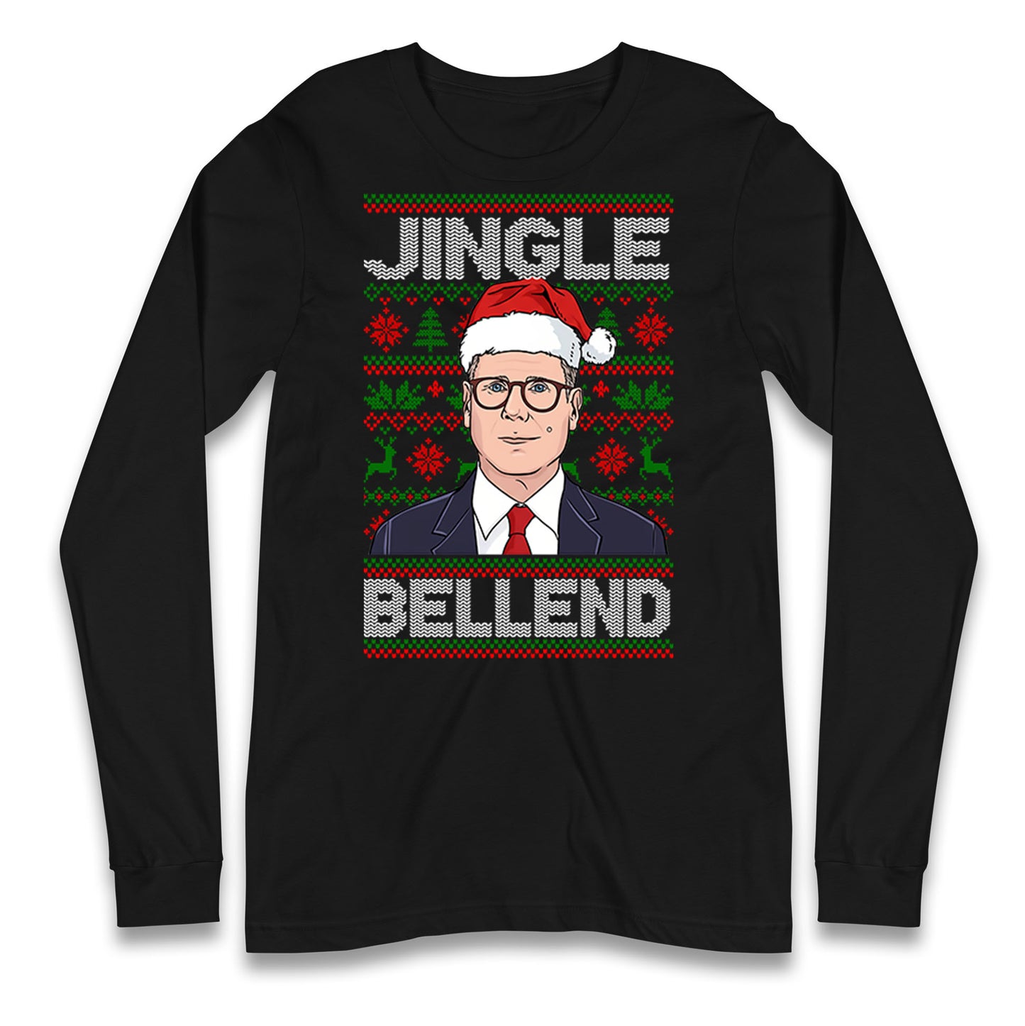 Keir Starmer Jingle Bell End Longsleeve T Shirt