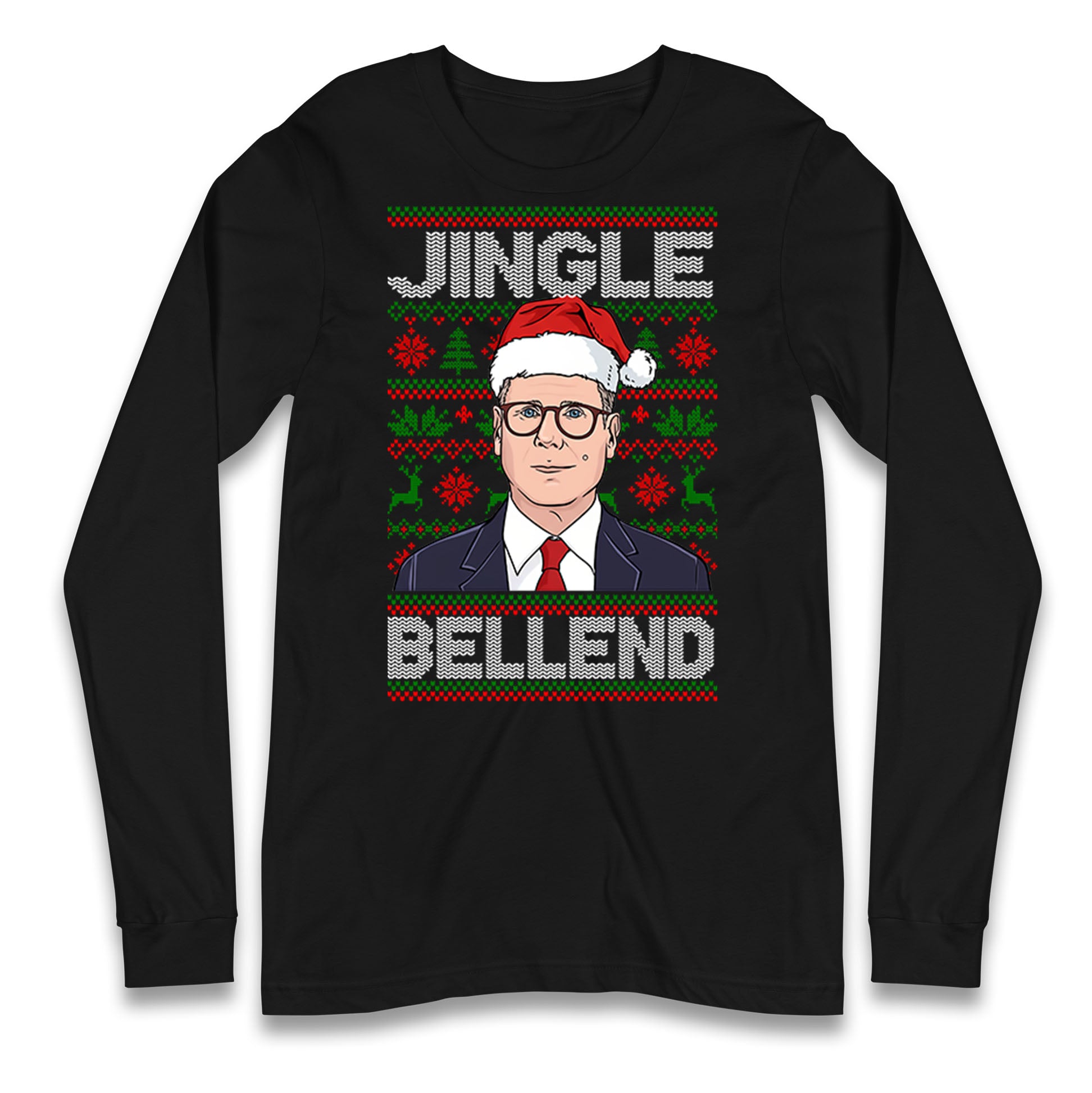 Keir Starmer Jingle Bell End Longsleeve T Shirt