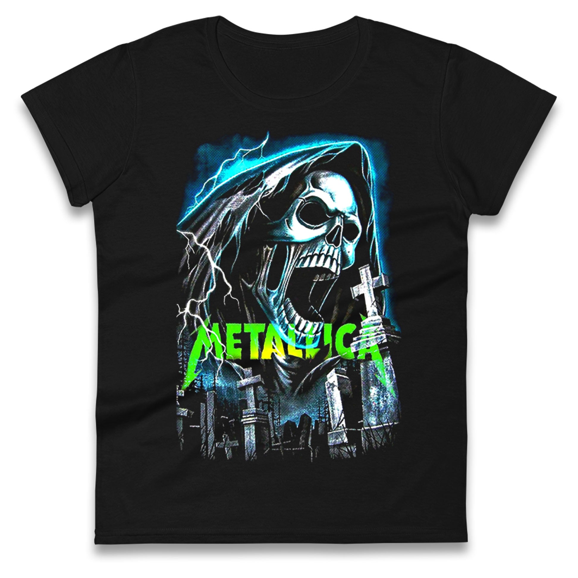 Metallica Whiplash Ladies T Shirt 
