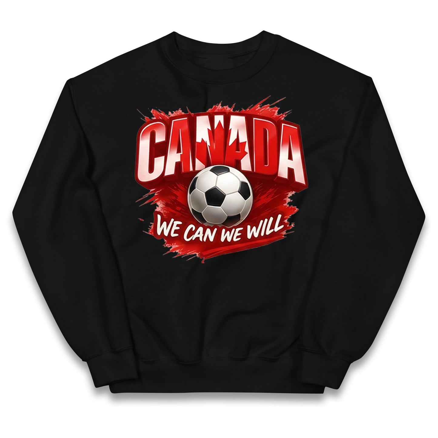 Canada Retro World Cup Kids Jumper