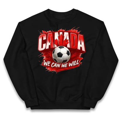 Canada Retro World Cup Kids Jumper