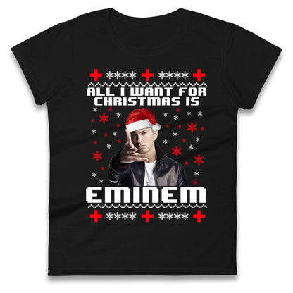 eminem christmas womens top