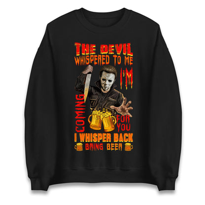 Michael Myers Haunted Halloween Sweatshirt
