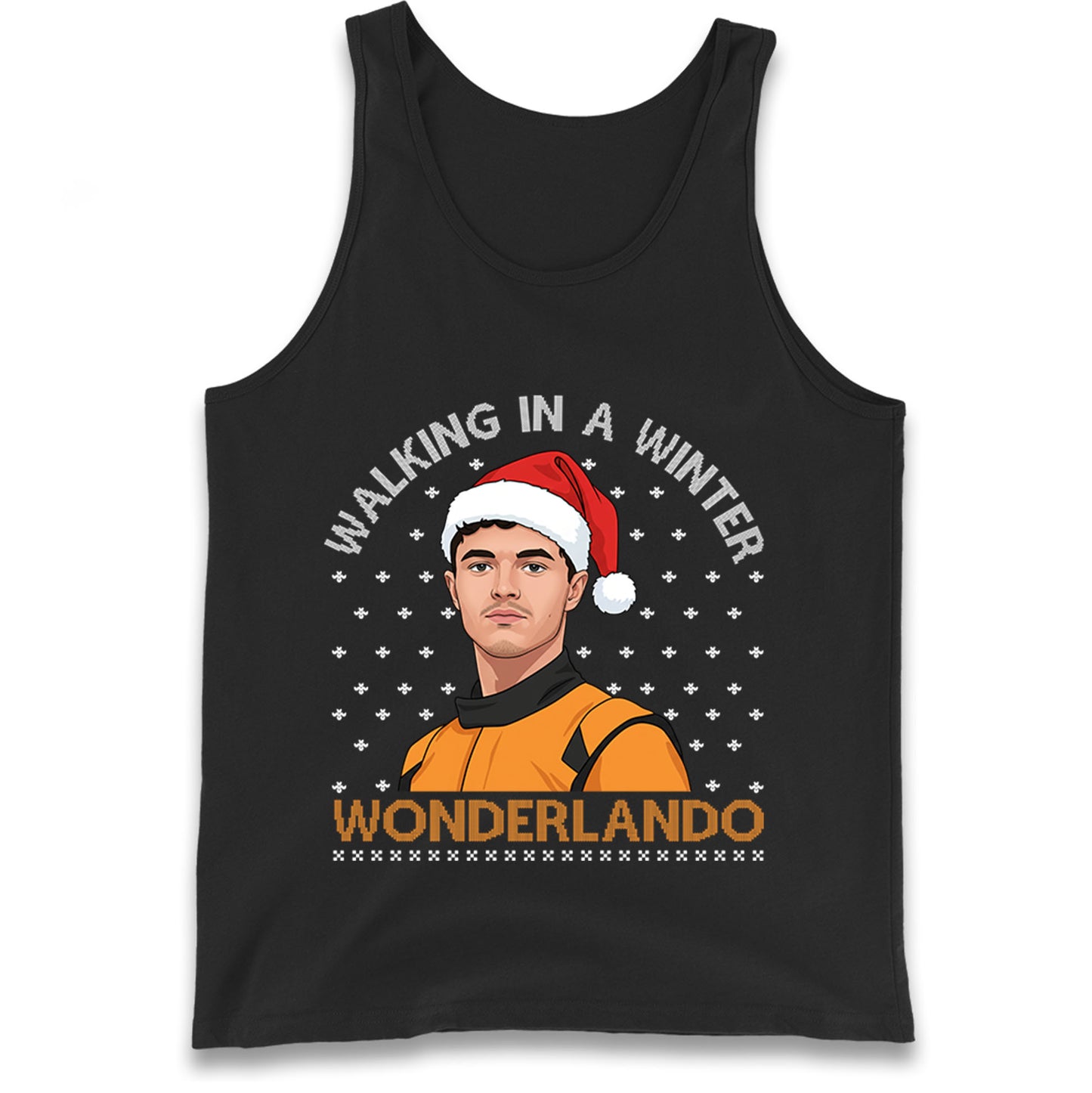 Lando Norris Christmas Tank Top