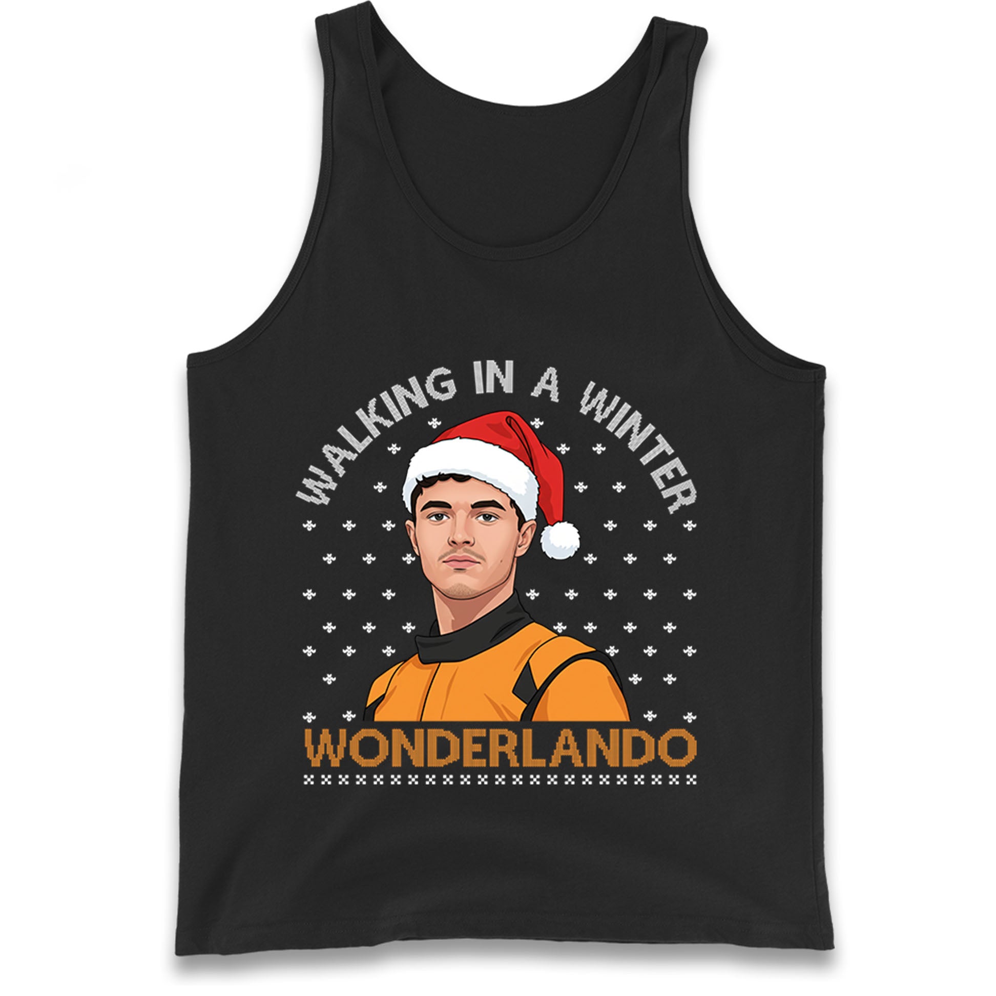 Lando Norris Christmas Tank Top