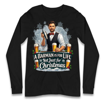 Barman Christmas Longsleeve T Shirt