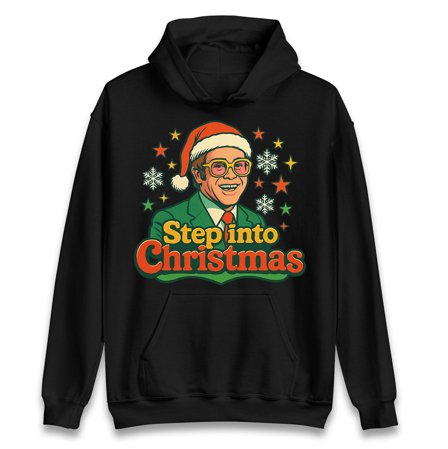Elton John Christmas Hoodie
