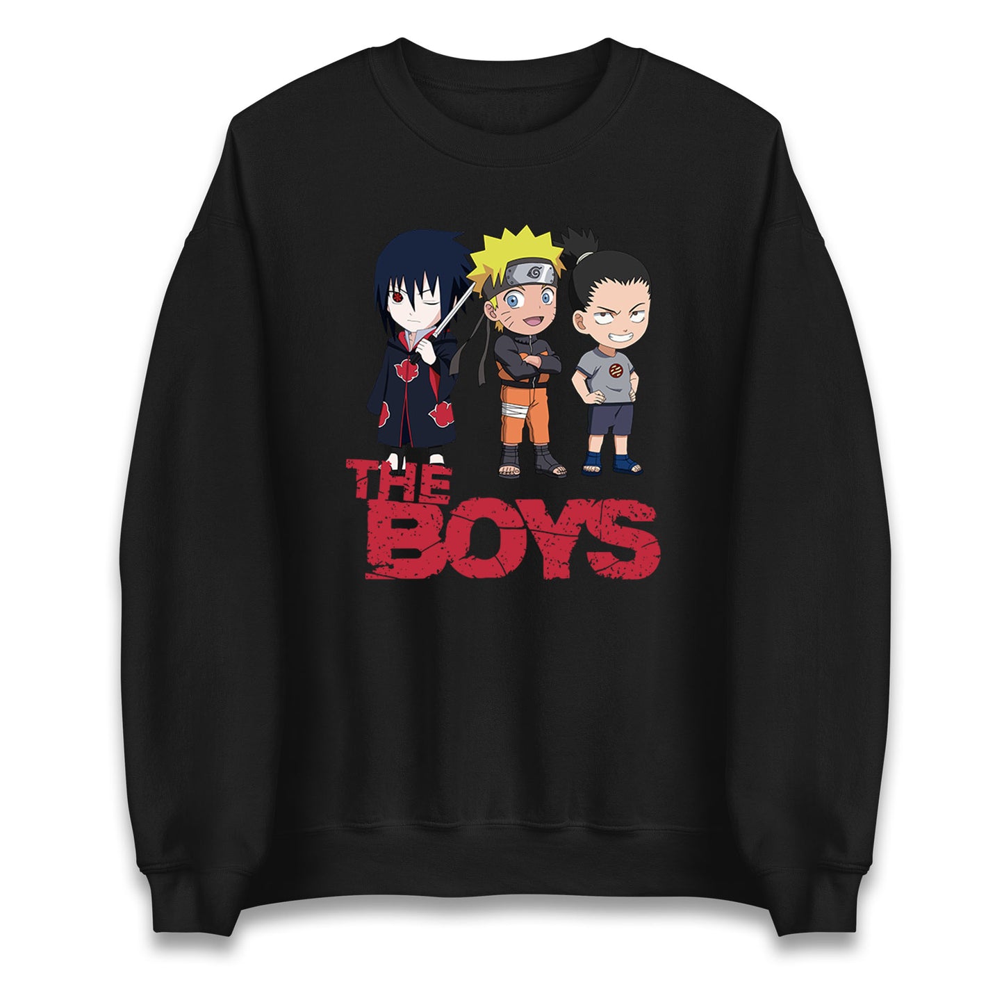 Naruto Shippuden Chibi Characters Sweatshirt