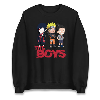 Naruto Shippuden Chibi Characters Sweatshirt