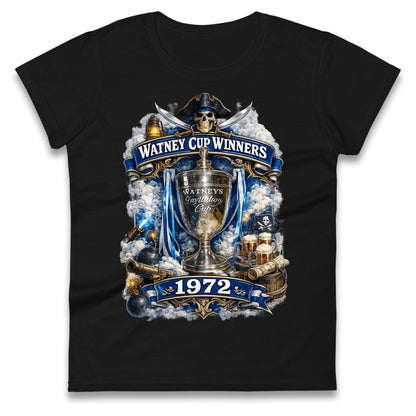 Retro Bristol Rovers Football Ladies T Shirt