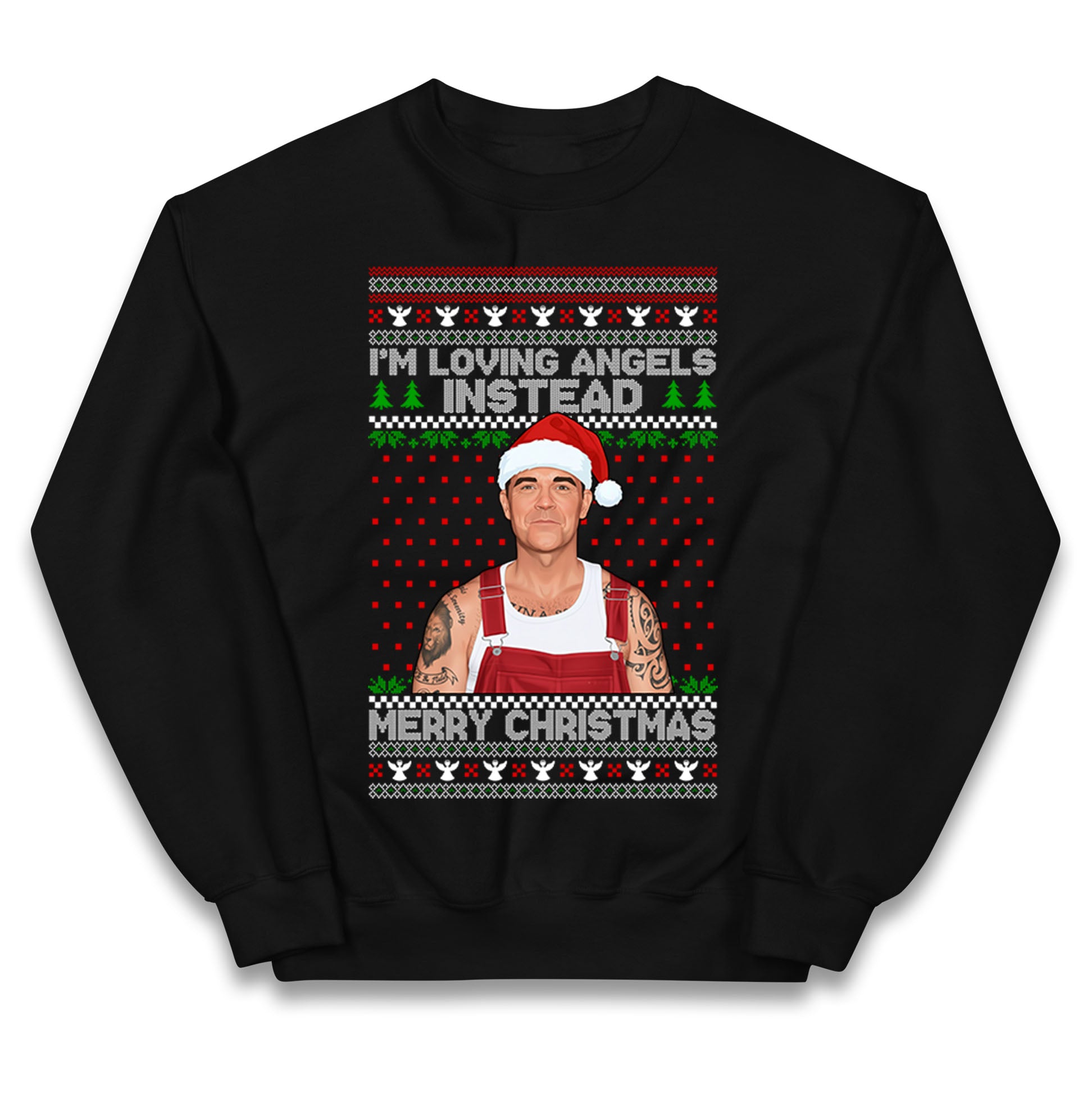 Robbie Williams Christmas Kids Jumper