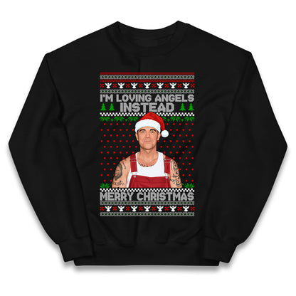 Robbie Williams Christmas Kids Jumper