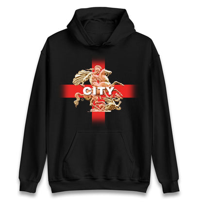 City St George & The Dragon Unisex Hoodie