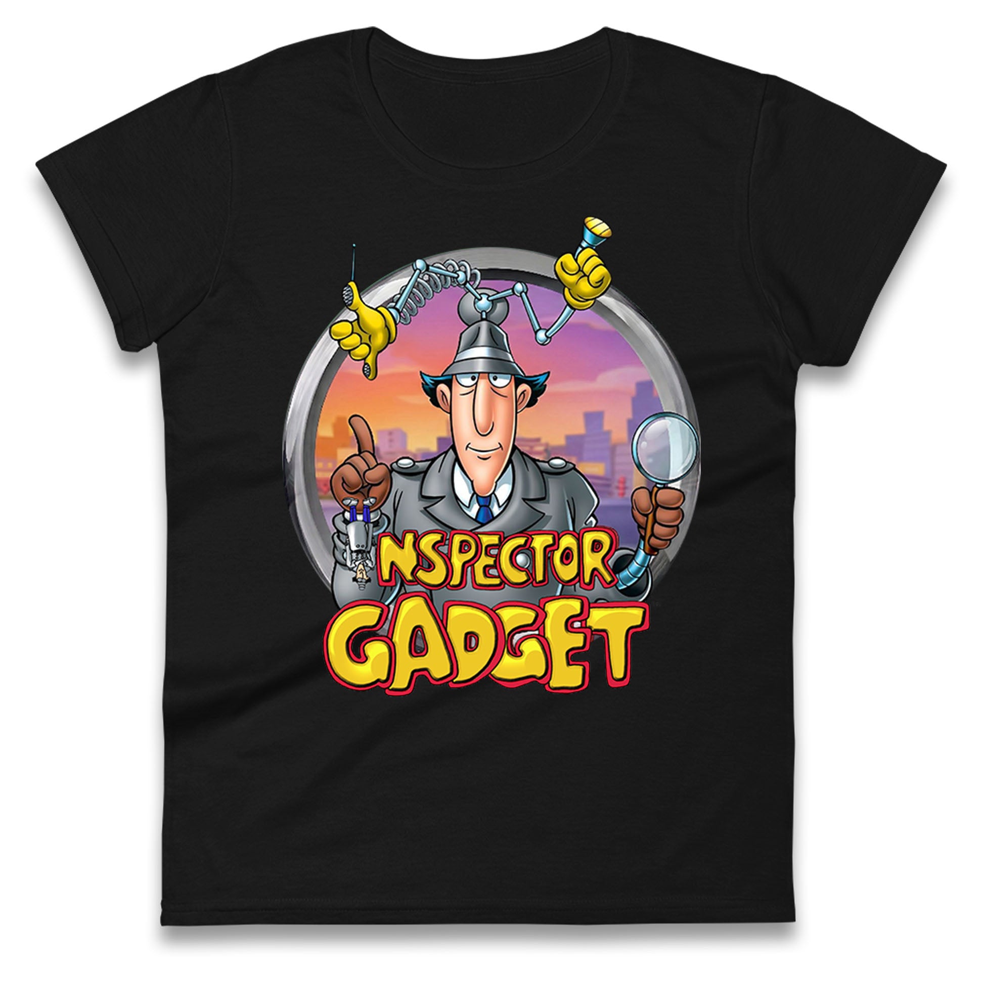 Go Go Gadget Legs Ladies T Shirt
