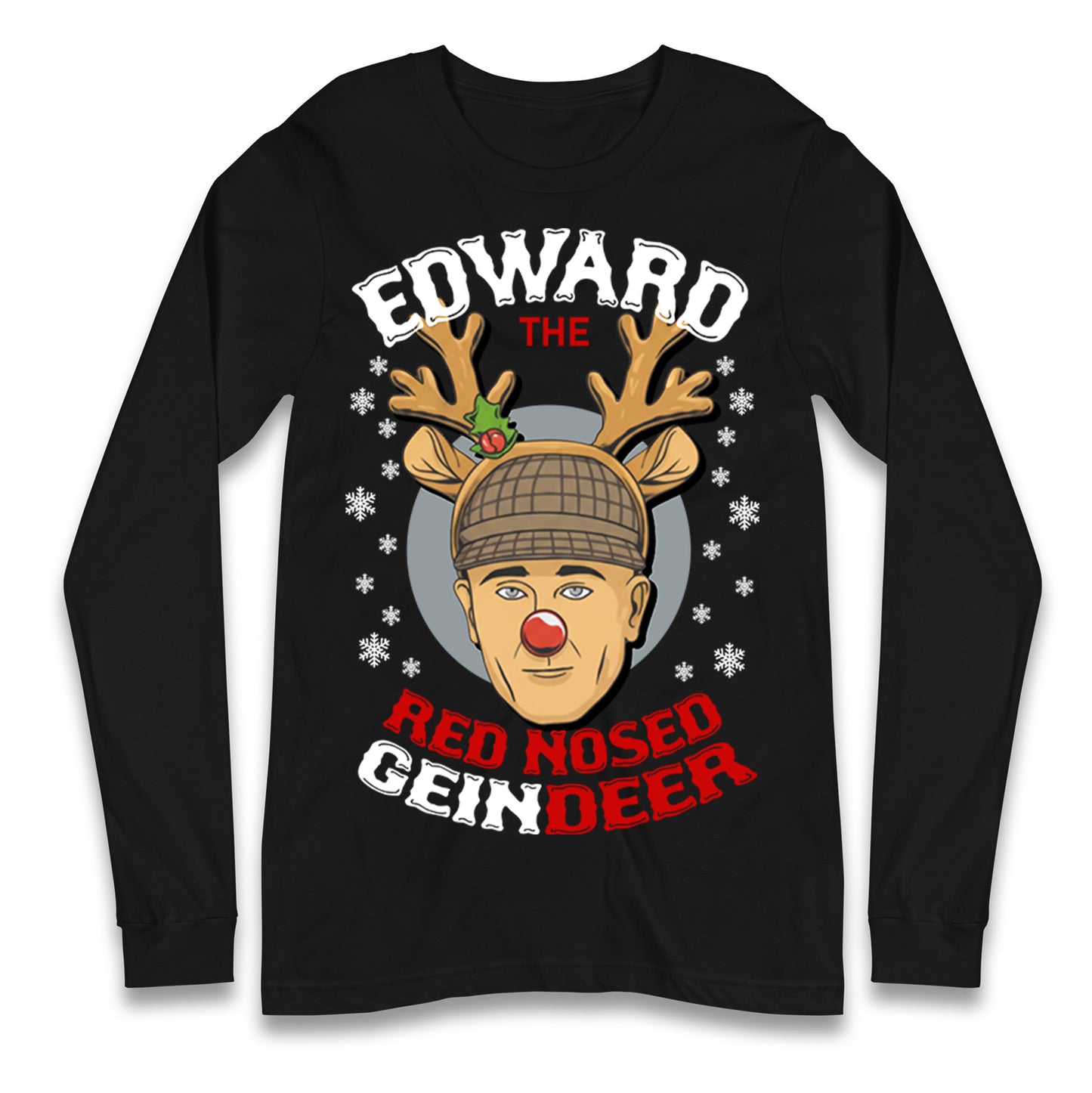 Ed Gein Reindeer Longsleeve T Shirt
