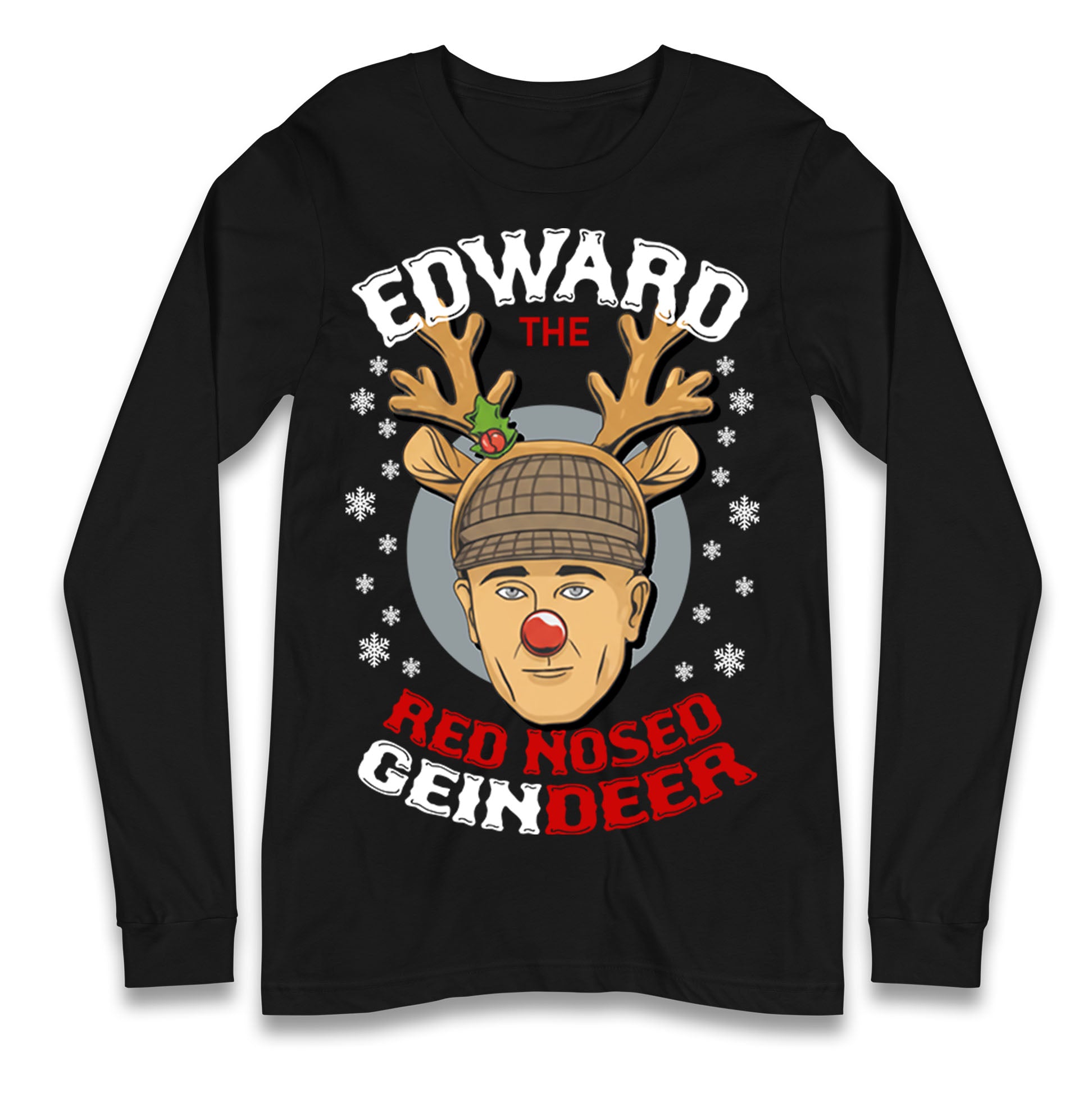 Ed Gein Reindeer Longsleeve T Shirt