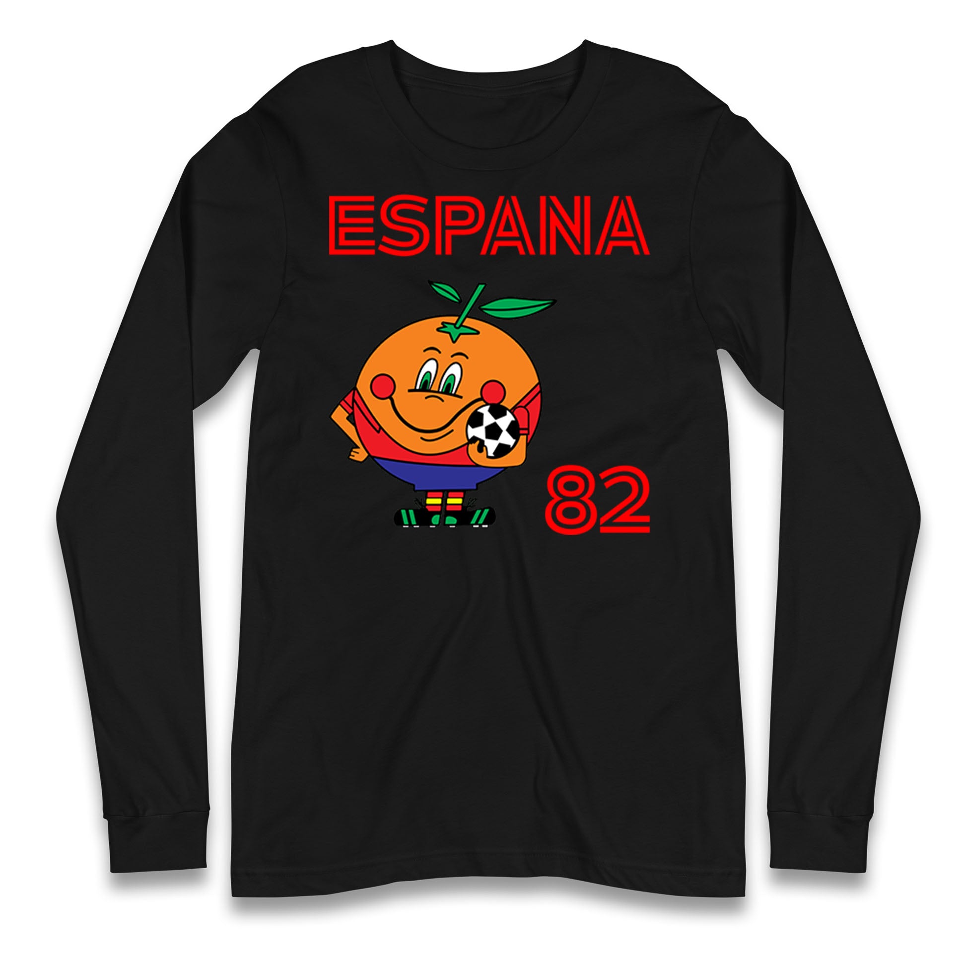 Spain 82 World Cup Longsleeve T Shirt
