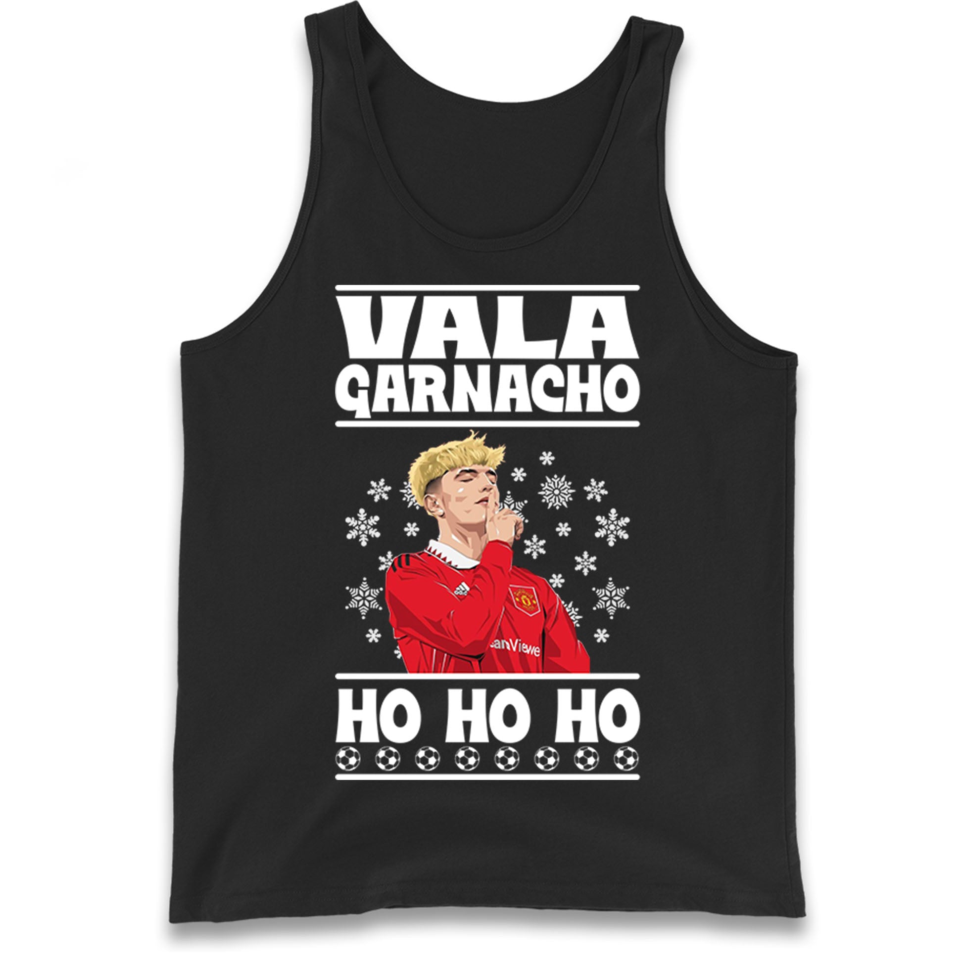 alejandro garnacho christmas tank top