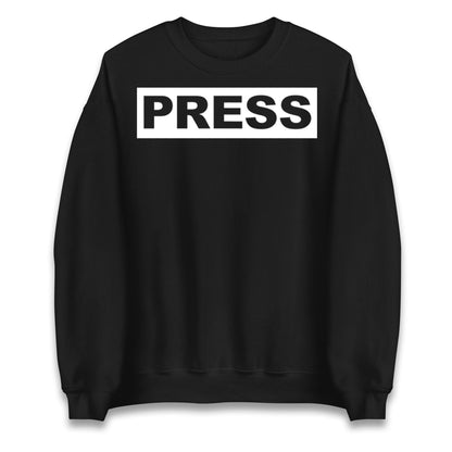 PRESS Palestine Inspired By Journalist Motaz Azaiza Jumper