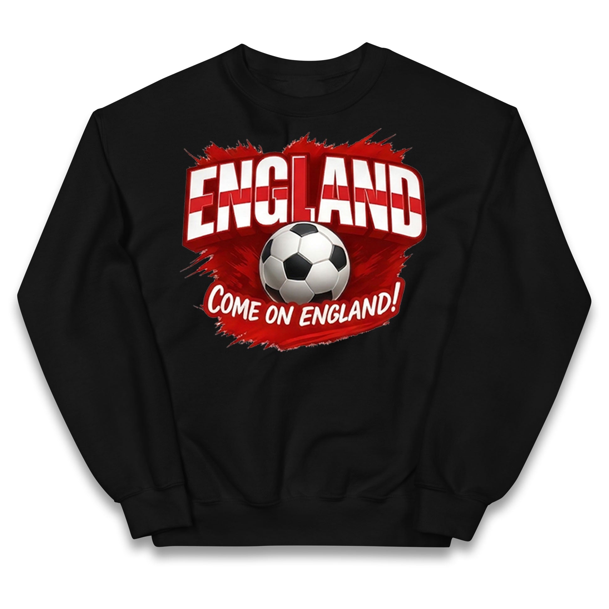 England Retro World Cup Kids Jumper